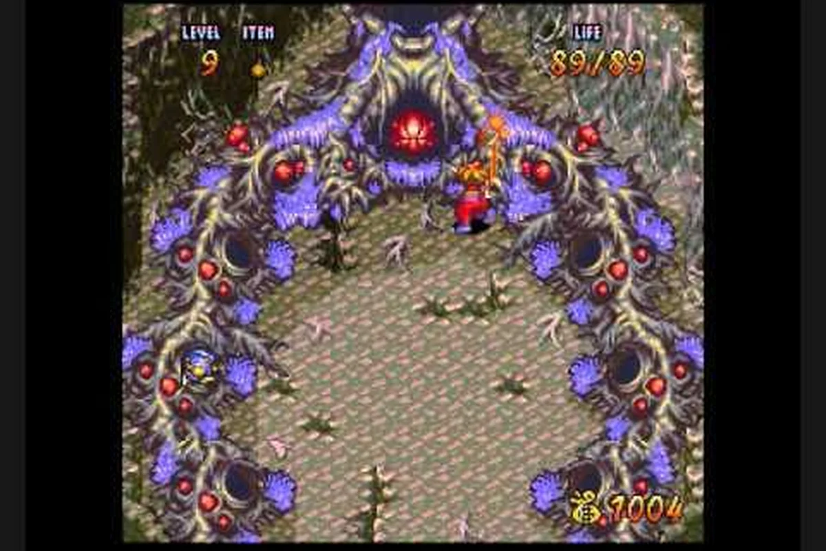 Terranigma – Beruga besiegen: Schwächen des ersten Bosses