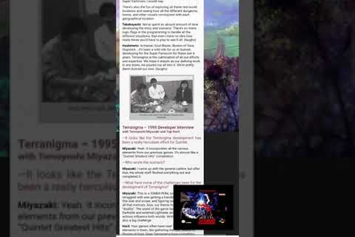 Terranigma Oberflächenwelt-Lore: Die Crysta-Enthüllung erklärt